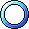 Blue Circle Chair