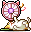 Cat lying in front of a Fan
