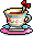 Mint Kitty Tea Time Chair