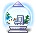 Winter Snow Globe Chair