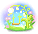 Fresh Flower Swing Chair
