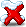 Red "X"