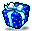 Christmas Present box (Blue)