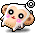 Lucky White Monkey Doll