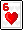 Heart 6 Card