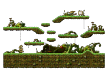 Secluded Mushroom Forest