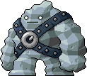 Buff Rocky in the Dark